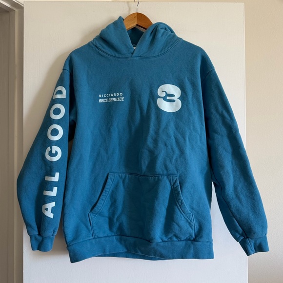 Formula 1 McLaren F1 Daniel Ricciardo RIC3 All Good All Ways Rare Hoodie size M - Picture 2 of 5